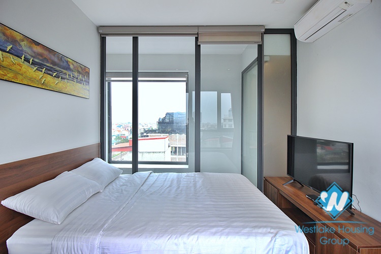 A well-decorated duplex 2 bedrooms apartment for rent in Au Co st, Tay Ho